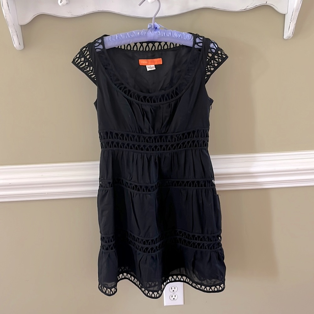 Cynthia Steffe size 10 black dress